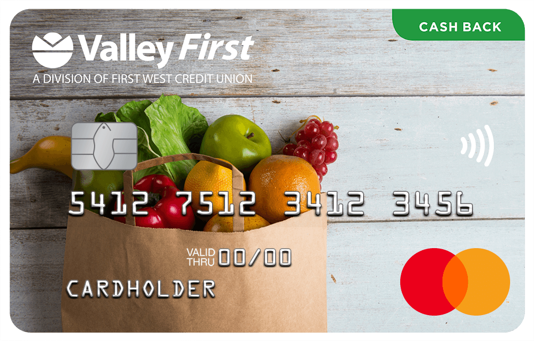 Cash back credit card